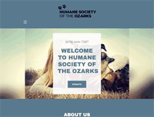 Tablet Screenshot of hsozarks.org